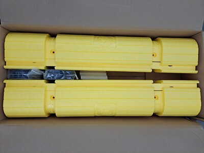 Park sentry PSC-060-Y Column Protector Square Corners Yellow 4/Case