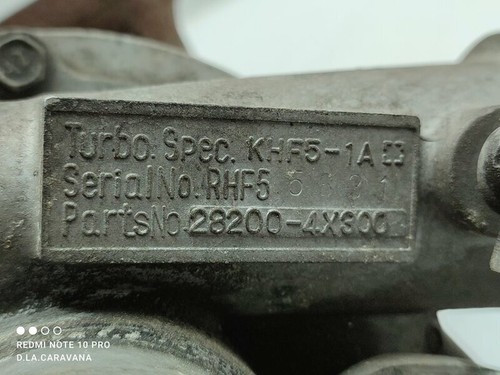 282004X300 turbolader at für KIA MAGENTIS 2.9 CRDI LX 2001 2050369 - Bild 2 von 9
