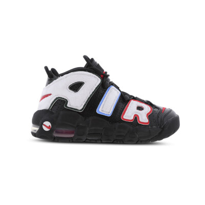 Nike GS Air More Uptempo DQ7780-001 Black/White/Fleece SZ 3Y-7Y Brand New