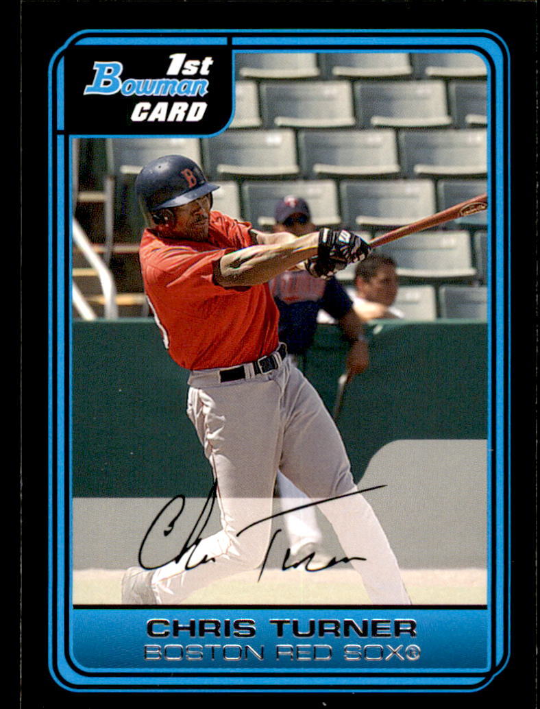 2006 Bowman Prospects #B69 Chris Turner Boston Red Sox