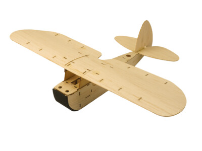 INDOOR - Keplar ZYO Balsa Ultra Micro Flieger f. RC Ausbau