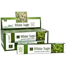 Balaji White Sage Series Premium Incense Sticks -Box of 180 Sticks