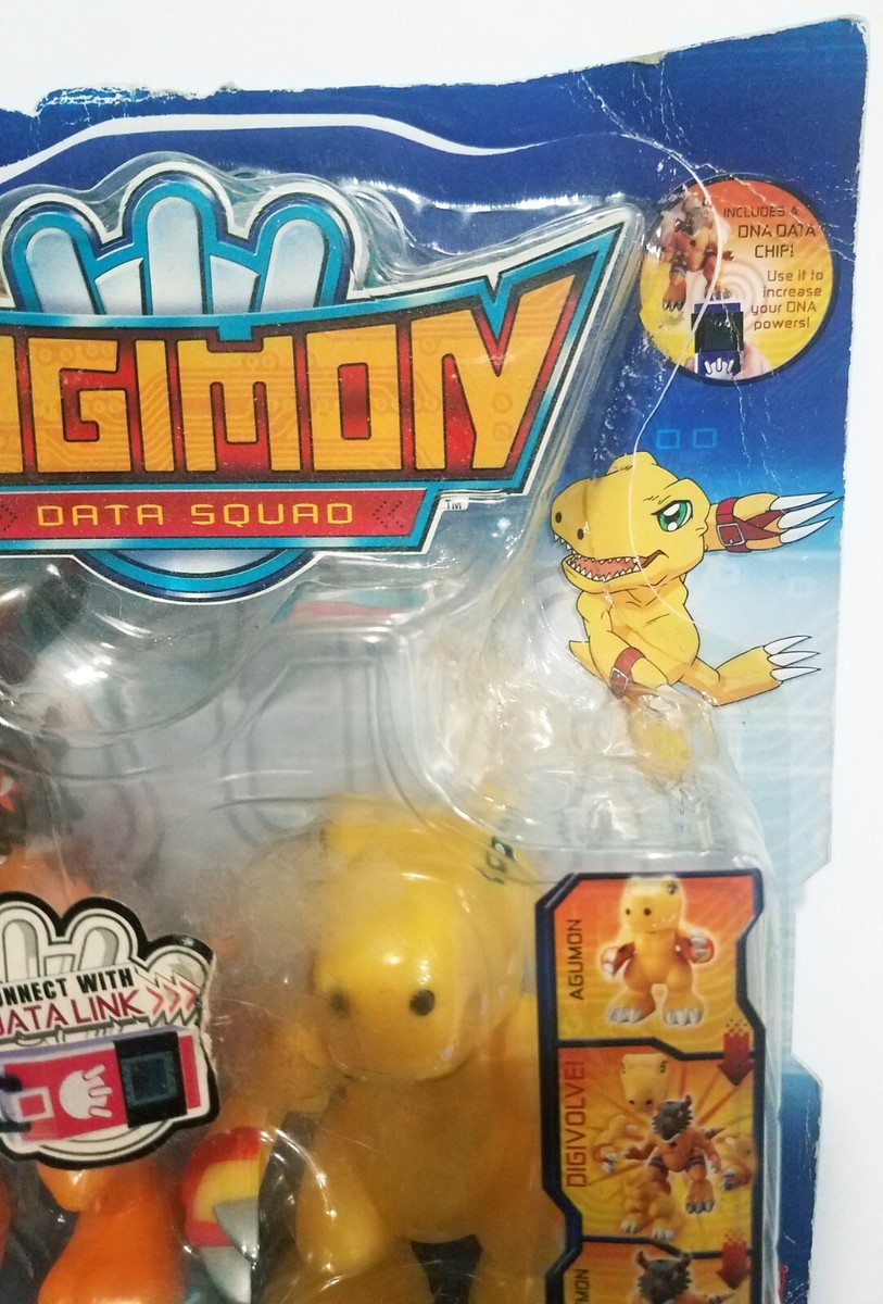 2007 BANDAI DIGIMON LIGHTNING DIGIVOLVING AGUMON GEOGREYMON