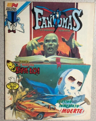 FANTOMAS (1981) Mexican digest sized color comic book in Spanish FINE-