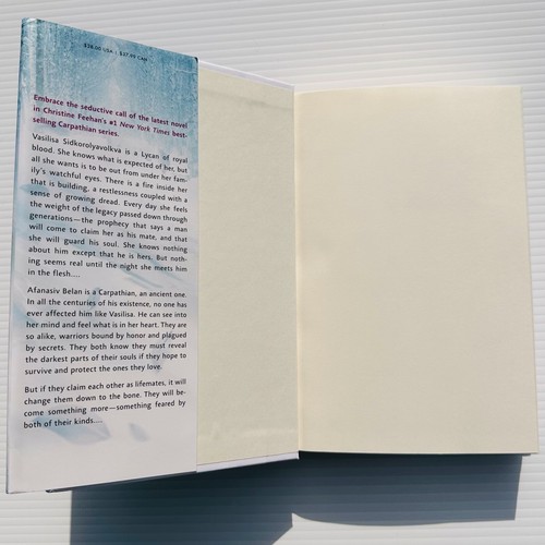 Christine Feehan First Edition/Print Lot (2) HCDJ Dark Whisper, Red On The River - Picture 6 of 24
