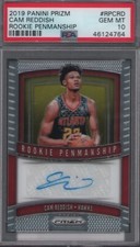 2019-20 Panini Prizm - Rookie Penmanship SILVER Cam Reddish RC AUTO PSA 10