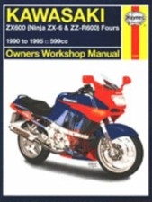 1994 Kawasaki ZX600E2 Ninja ZX-6 Motorcycle Owners Manual