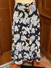 Vintage 90s NOS Ralph Lauren Chaps Floral Skirt 32 Waist Unworn With Tags