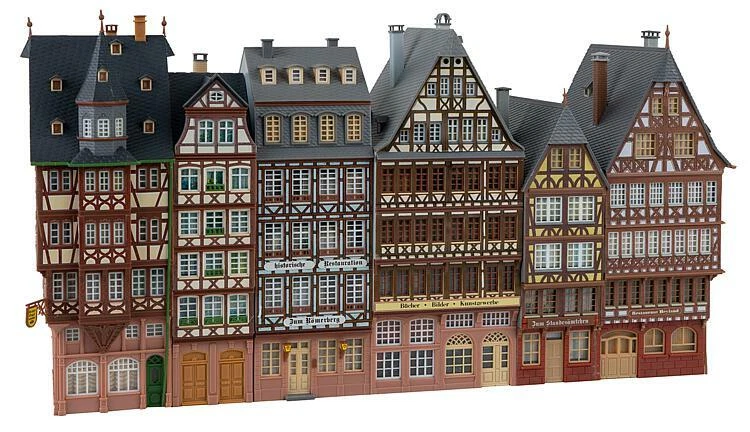 Faller 190077 Spur H0 - Aktions-Set Stadthäuser Römerberg-Ostzeile NEU und OVP - Bild 2 von 4