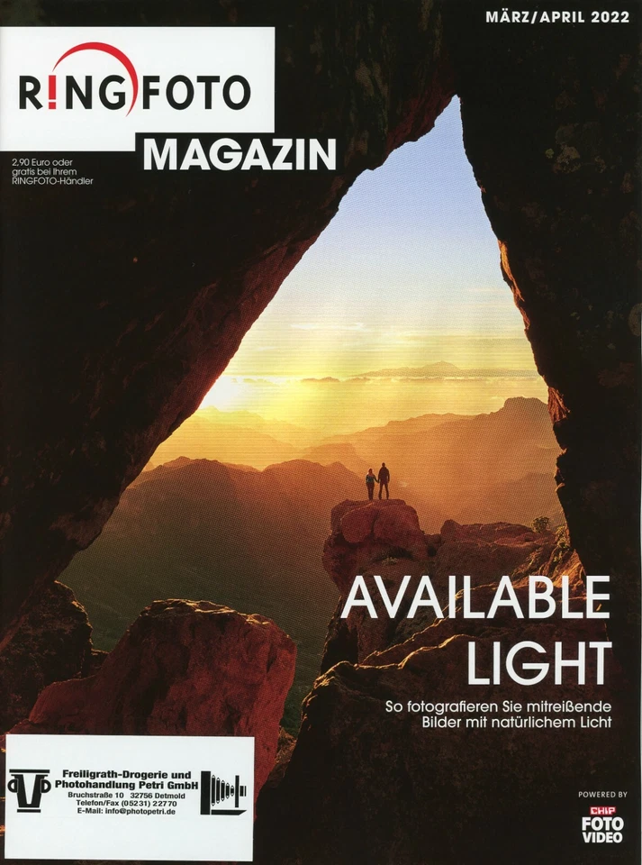 Ringfoto Magazin März/April 03/04 2022 Available Light - Bild 1 von 1