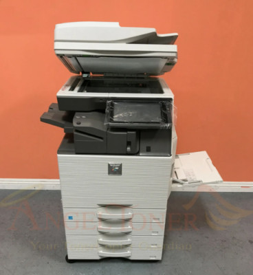 Sharp MX-3070N Color Printer Scanner Copier Fax Duplex MX-FN27 30PPM Laser A3