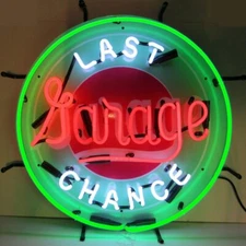Neonetics 5LASTX Last Chance Garage 24 Inches Neon Sign