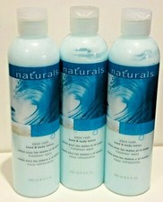 AVON NATURALS  AQUA RUSH MOISTURIZING HAND AND BODY LOTION 3 PIECES