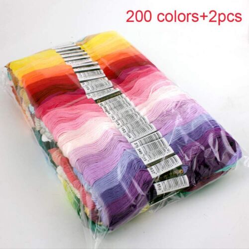 Cross Stitch Thread Random Color Embroidery Floss Sewing Threads Knitting String