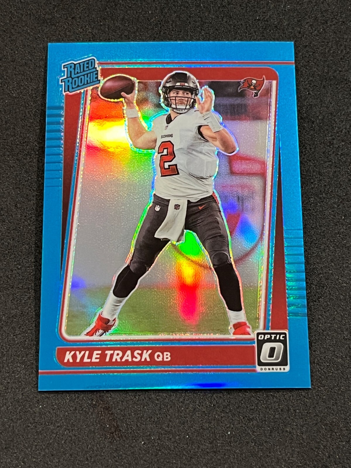 2021 Panini Donruss Optic Football Kyle Trask Rated Rookie Aqua 294/299 #209