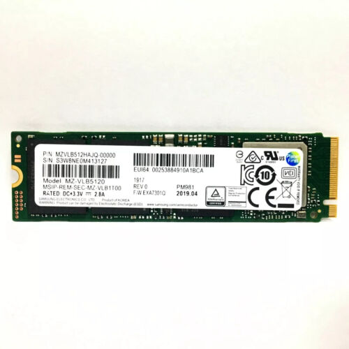M.2 NVMe SSD 128GB 256GB 512GB 1TB Single Notch with Windows 10 or 11 Installed - Picture 3 of 6