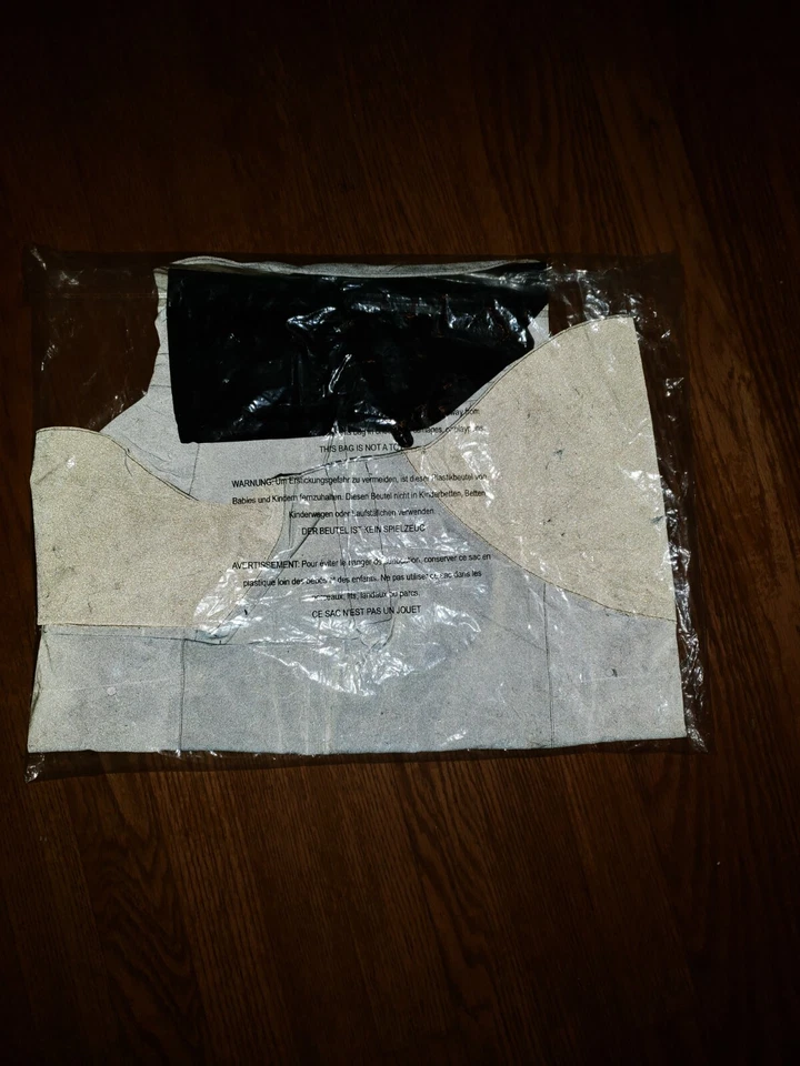 Jaqueta de chuva Paikka visibilidade cachorro preta 50cm 20 polegadas tamanho animal de estimação grande nova com etiquetas - Imagem 2 de 3