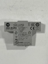 NEW! ALLEN BRADLEY 194E-A-P22  AUXILIARY CONTACT BLOCK  2 NO 2 NC 194EAP22