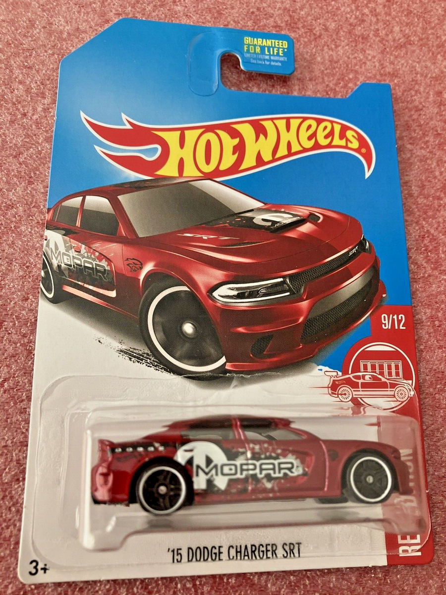 2017 Hot Wheels '15 Dodge Charger SRT Red FDR64 Red Edition (HW683