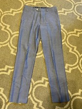 Boutique Boys Lauren Ralph Lauren Chambray  Blue Suit 20R,30W Pants