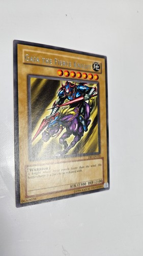 Gaia The Fierce Knight DB1-EN103 Yu-Gi-Oh Konami Trading Card Game Rare - Picture 2 of 5