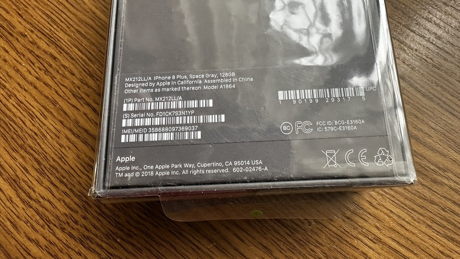 Handyhülle Iphone 8 Plus Mit Band Apple+iPhone+8+Plus+-+128GB+-+Space+Gray+%28Unlocked%29+A1864+%28CDMA