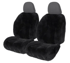 Fits For VW Sheepskin Cover Car Seat Covers Sheepskin VW T4 T5 T6 Multivan