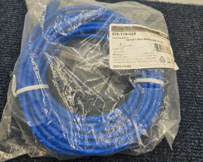 Legrand 576-110-025: VS 25 FT Blue Snagless C6 CM Booted Patch Cord Cat6