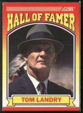 1990 Score #597 Tom Landry