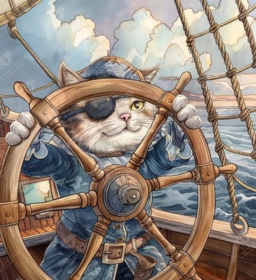 Captain Clawhauser - Diamond Art Club - OVP / Sealed - Archived
