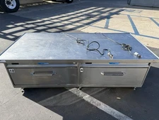 Randell FX-2CSRE-290 76 1/8" Chef Base Dual zone Fridge/Freezer 2 Drawers - 115v