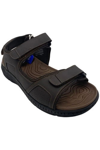Nunn Bush Men's Laguna 3 Strap River Sandal Brown - Picture 1 of 3
