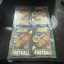 1992 SCORE Super Pack NFL Football Brand New Factory Sealed Box RARE HTF Vintage