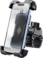 Grefay Handyhalterung Fahrrad, Handyhalterung Motorrad -Universal 360° Lenker