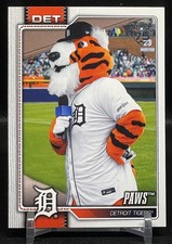 2026 Topps Series 1 Celebration Detroit Tigers Mascot Paws 