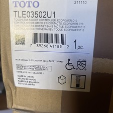 TOTO TLE03502U1 EcoPower 0.5 GPM Touchless Controller Valve for Bathroom Spouts