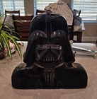 Kenner Star Wars Darth Vader Shaped Action Figure Carrying Case w/ Mixed Figures