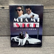 Miami Vice Season Four 4 DVD, 5-Disc Set Complete w/ Slipcover