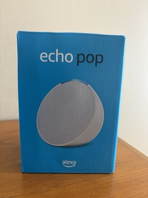 NIB Amazon Echo Pop 1st Gen 2023 Smart Speaker W/Alexa - Glacier White Brand New