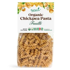 Organic Chickpea Fusilli Pasta — Non-GMO, Single Ingredient. Made in Italy
