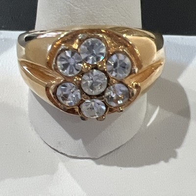 Mens Ring Size 13 Electroplated Signed Seta