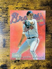 1996 Circa Boss Atlanta Braves Baseball Card #28 John Smoltz