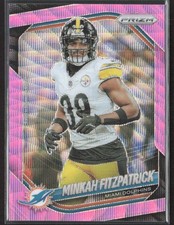 2025 Panini Prizm #132 Minkah Fitzpatrick Pink Wave