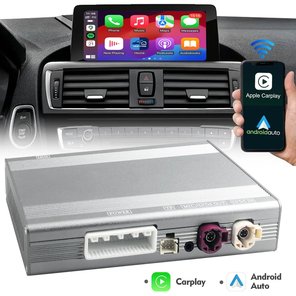 Wireless Carplay Android&Auto Navigate Retrofit For BMW X1 E84 X2 18-20 with EVO - Image 3 of 4