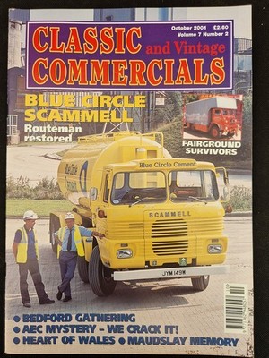 Classic & Vintage Commercials Magazine - October 2001 - (B23748)