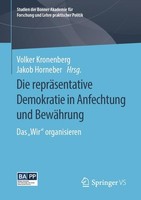 Volker Kronenberg (U. A.) | Die RepräSentative Demokratie In Anfechtung Und...