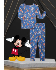 Disney Mickey Mouse baby 12 months Halloween Pajama Top and Pants Set, 2-Piece