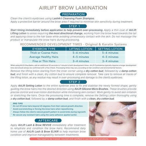 Basic Lash Lift Kit AirLift Professional Eyelash Perm Lifting Curling - Picture 6 of 14