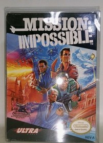 Mission: Impossible (Nes)(1990) CIB. Game, Box, Manual & Poster/Ad. Free Ship!!!