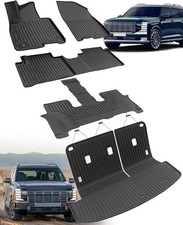 2026 Hyundai Palisade Floor Mats TPE 7 8 Seats Hybrid Only